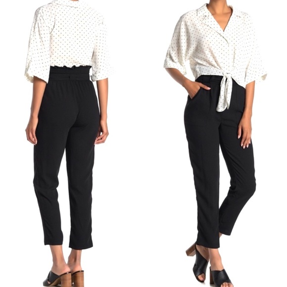 Cupcakes and Cashmere | Black Tyson Trousers